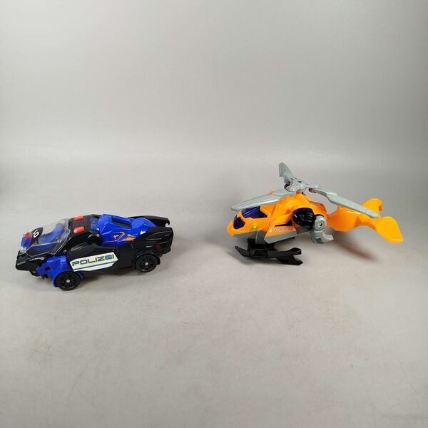 VTech Bundle Fire Brigade Police Air Rescue Set of 3 Emergency Vehicles Transformable into Dinosaurs | multicoloured, image 2 of 5