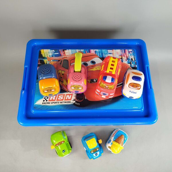 Vtech Bundle Tut Tut Baby Flitzer Set von 7 Autos Feuerwehr Polizei & LKWe | multicolored, image 2 of 3