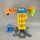 VTech Bundle Tut Tut Baby Flitzer Feuerwehr & Polizei Spielset mit Feuerwehrstation & Baukrane | multicolored, thumbnail 4 of 4