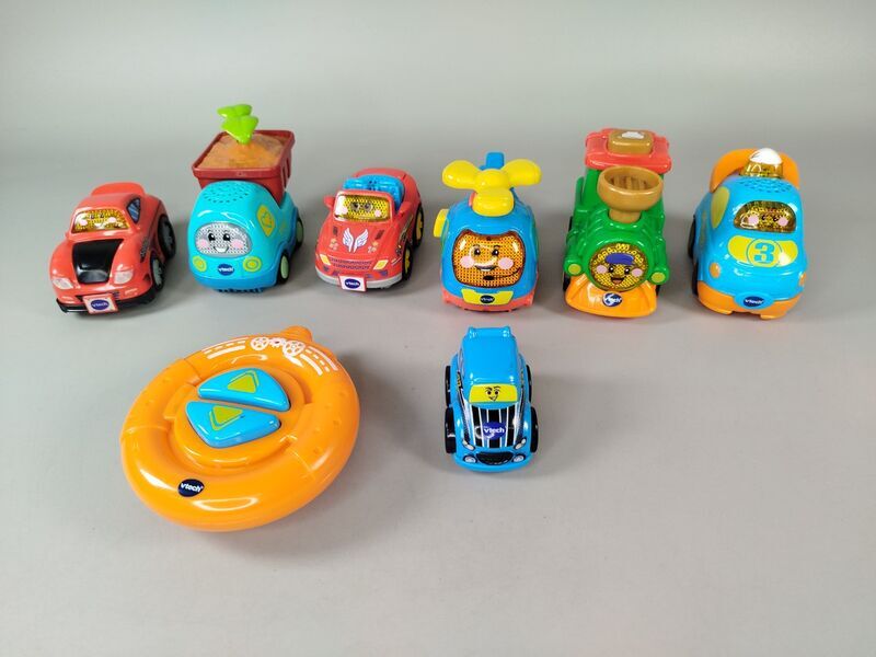 VTech Go! Go! Smart Wheels Set von 6 Spielzeugfahrzeugen | mehrfarbig 1