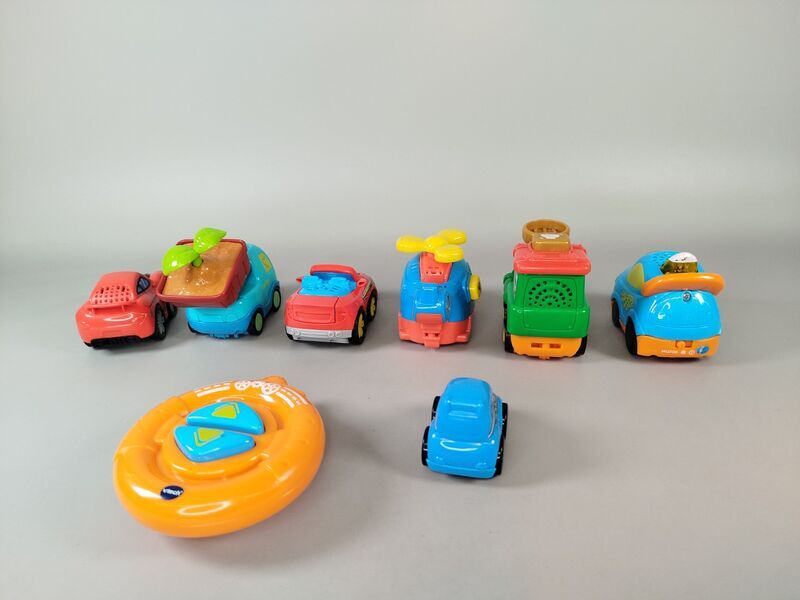 VTech Go! Go! Smart Wheels Set von 6 Spielzeugfahrzeugen | mehrfarbig 2