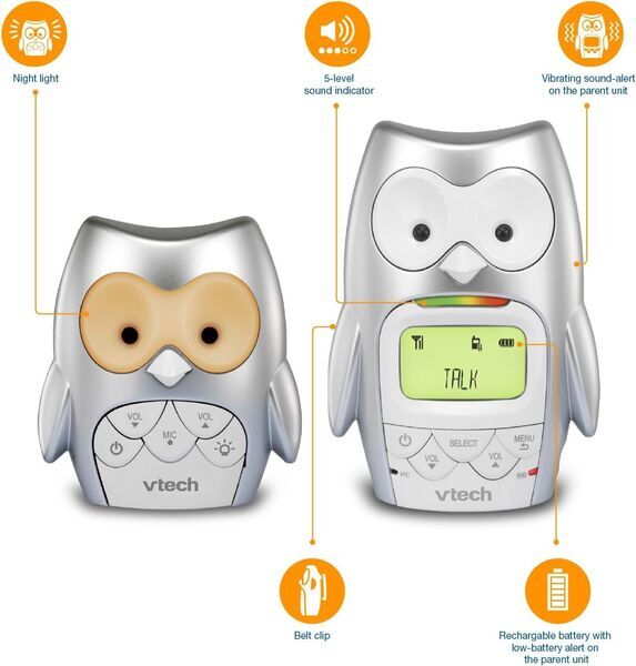 VTech Hibou Family Babyphone | grey 3