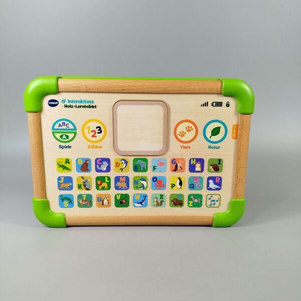 VTech Holz Lerntablete | mehrfarbig, image 1 of 3
