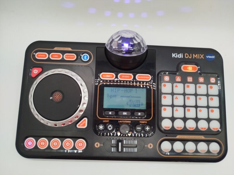 VTech Kidi DJ Mix – Kinder DJ-Pult, Musik und Lichtspaß | mehrfarbig 2
