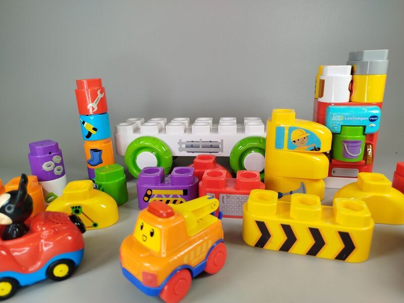 VTech Konstruktionsfahrzeuge Set – Bauklötze & Fahrzeugee Zust | mehrfarbig 4