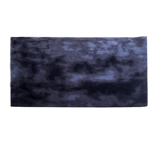 Wall Midnight carpet Large 300 x 240 cm New Zealand wool | blue, image 1 of 4