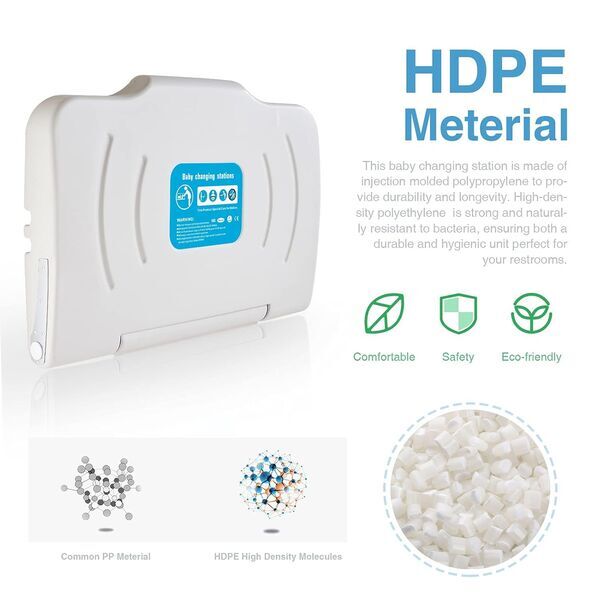 Modunful Wand-Wickelkommode Horizontal | grey 3