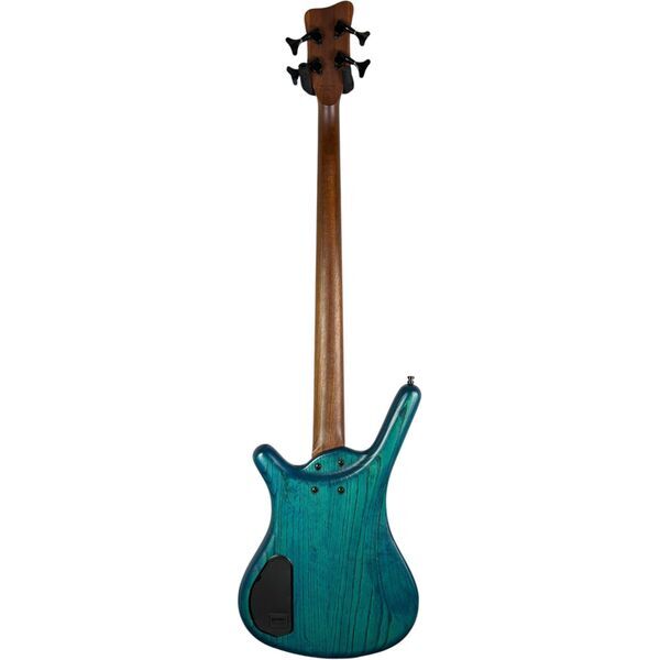 Warwick Corvette $$ Double Buck Bass 2011 - Turquoise Blue Oil Finish | Turquoise Blue Oil Finish, image 4 of 5