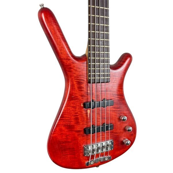 Warwick Corvette ProLine 5 Bass 1993 - Trans Red | Trans Red, image 2 of 5