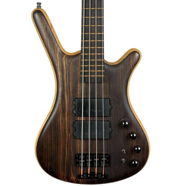 Warwick Corvette $$ Special Edition Double Buck Bass 2009 - Macassar Ebony Top | Macassar Ebony Top, image 1 of 5