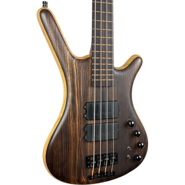 Warwick Corvette $$ Special Edition Double Buck Bass 2009 - Macassar Ebony Top | Macassar Ebony Top, image 2 of 5