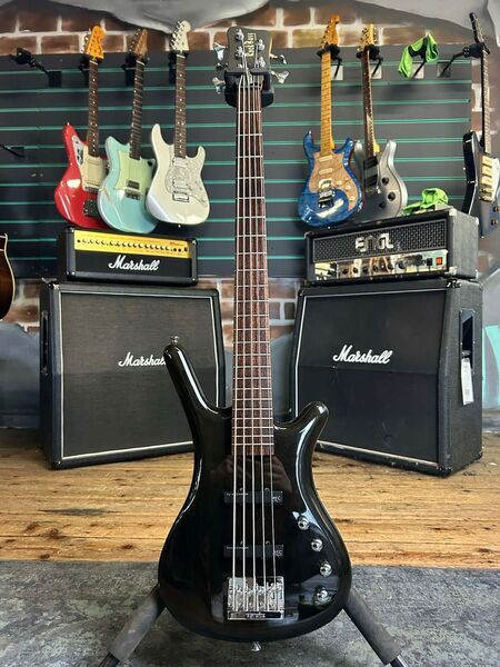 Warwick RockBass Corvette Trans Black 5-String Electric Bass | Trans Black, image 1 of 5