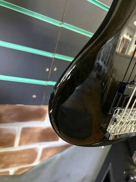 Warwick RockBass Corvette Trans Black 5-String Electric Bass | Trans Black, image 4 of 5