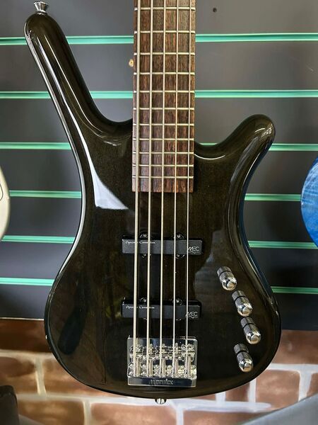 Warwick RockBass Corvette Trans Black 5-String Electric Bass | Trans Black, image 5 of 5