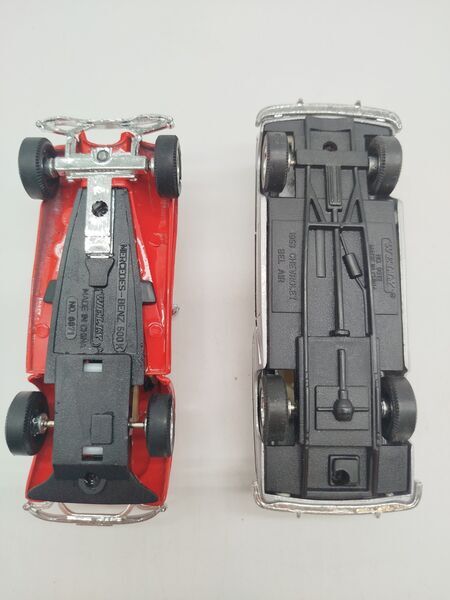 WELLY Bundle Mercedes 500K & Chevrolet Bel Air Set von 2 Modellautose | multicolored, image 3 of 3