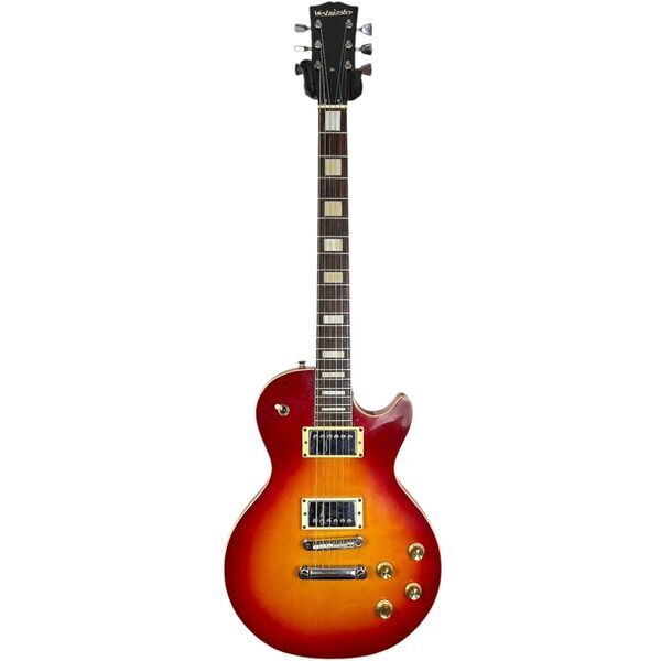 Westminster Japan винтидж дърво Paul 1970s | череша sunburst, image 3 of 5