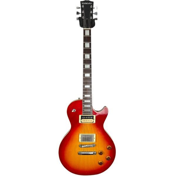 Westminster Japan винтидж дърво Paul 1980 | череша sunburst, image 3 of 5