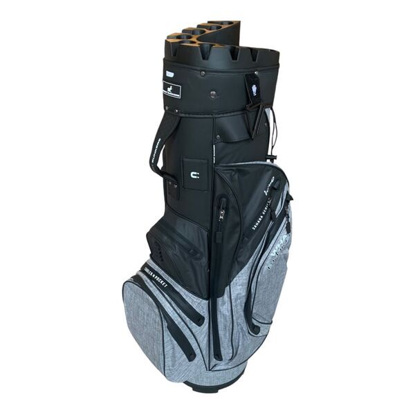 WhatBunkers KIBO Topdivider Golf Bag | schwarz/grau | 1