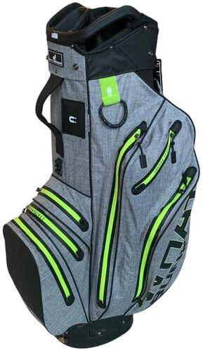 Som Ny: WhatBunkers Zambezi Golf Bag | grå/neon | 14-Way