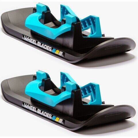 Wheelblades XL Kinderwagenski Paar | black/blue 1