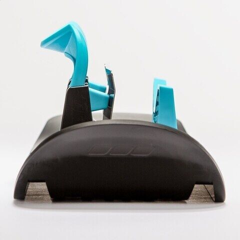 Wheelblades XL Kinderwagenski Paar | black/blue 3