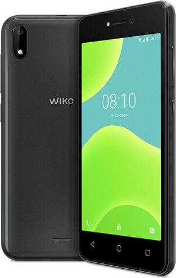 Wiko Y50 | 1 GB | 16 GB | Dual-Sim | tummanharmaa 1