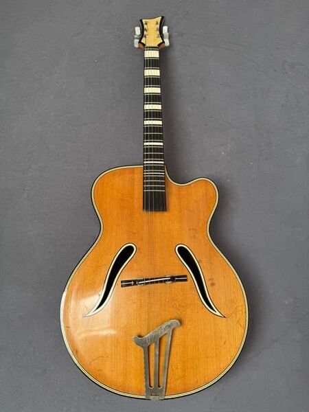 Willy Wolfrum 1950s Archtop / Rellog Pickup | plavolaska, image 2 of 5