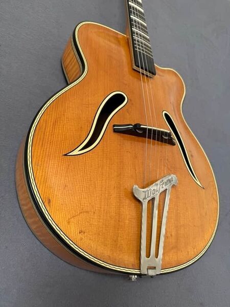 Willy Wolfrum 1950s Archtop / Rellog Pickup | plavolaska, image 3 of 5
