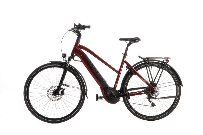 Winora Sinus i10 (2018) | Trapez | rot | 28" | 52 cm | 500 - 1000 km 2