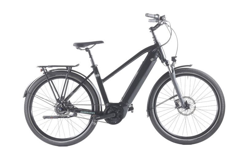 Winora Sinus R8f (2022) | Trapezformet | sort | 28" | 48 cm | 500 - 3000 km 1