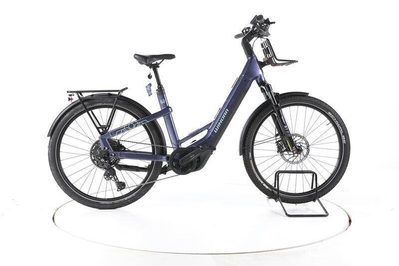 Winora Yakun X10E 2024 | blå | 27,5" | M | < 500 km, image 1 of 5