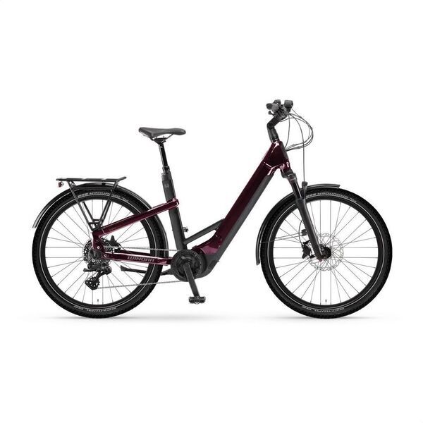 Winora Yakun X10E (2024) | Tiefeinsteiger | dunkelrot | 27.5" | 45 cm | < 100 km 1