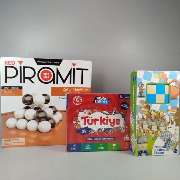 Wissensspiele-Bundle - Redka Piramit, Türkiye, Naturalis | multicolored 1