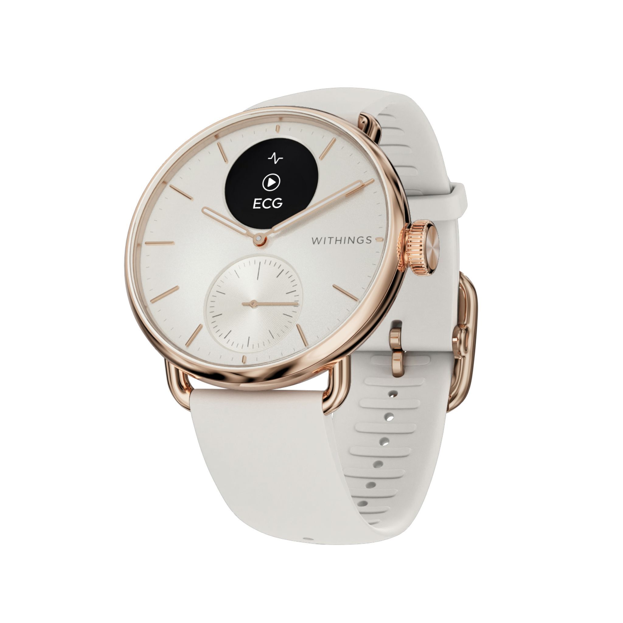 Withings ScanWatch 2 38 mm | wit/roségoud