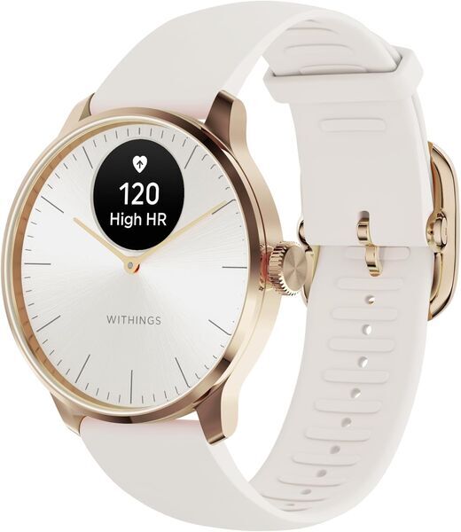 Withings ScanWatch Light 37 mm | бяло/розово злато, image 1 of 3