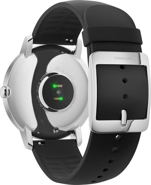 Withings Steel HR 36 mm | hopea | musta | musta 2