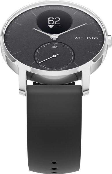Withings Steel HR 36 mm | hopea | musta | musta 3