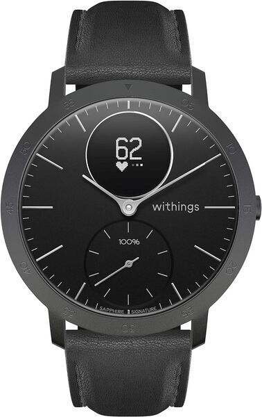 Withings Steel HR Sapphire 40 mm | czarny | czarny | czarny 1