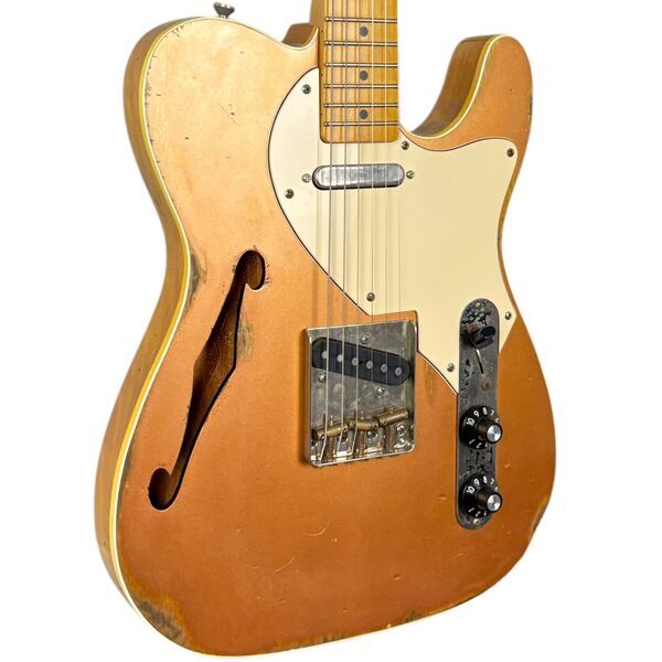Woodstock Old Boy Tele Thinline - Gold | gold, image 2 of 5