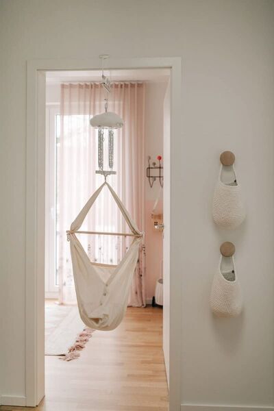 Wunderwiege Türklammer Federwiege | white 3