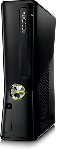 Xbox 360 Slim | 4 GB | mattschwarz