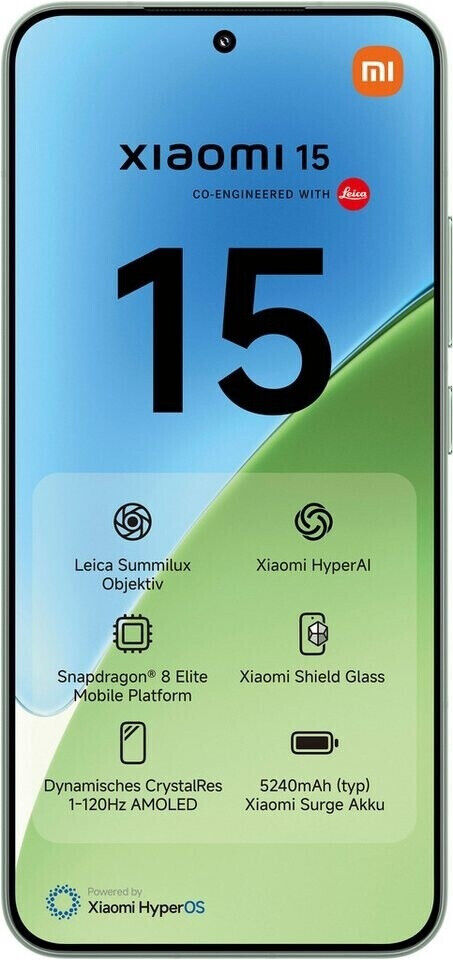 Xiaomi 15 Smartphone - AMOLED Display, Snapdragon 8 Elite, 5G