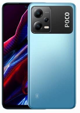 Som Ny: Xiaomi Poco X5 5G | 8 GB | 256 GB | Dual-SIM | ljusblå