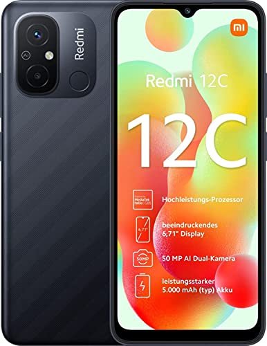 その他 Redm 12c Graphite Gray Xiaomi Redmi 12C | 4 GB | 128 GB | Dual-SIM | Graphite Gray