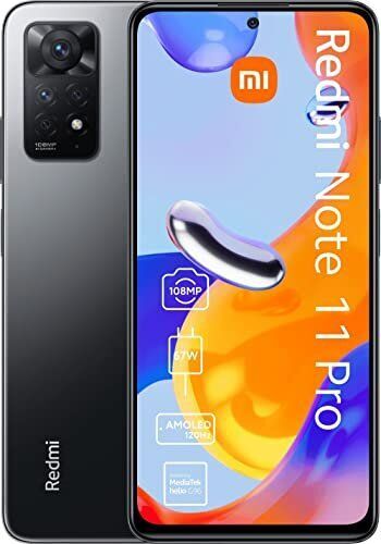 Väldigt bra: Xiaomi Redmi Note 11 Pro | 6 GB | 64 GB | Gradient Gray