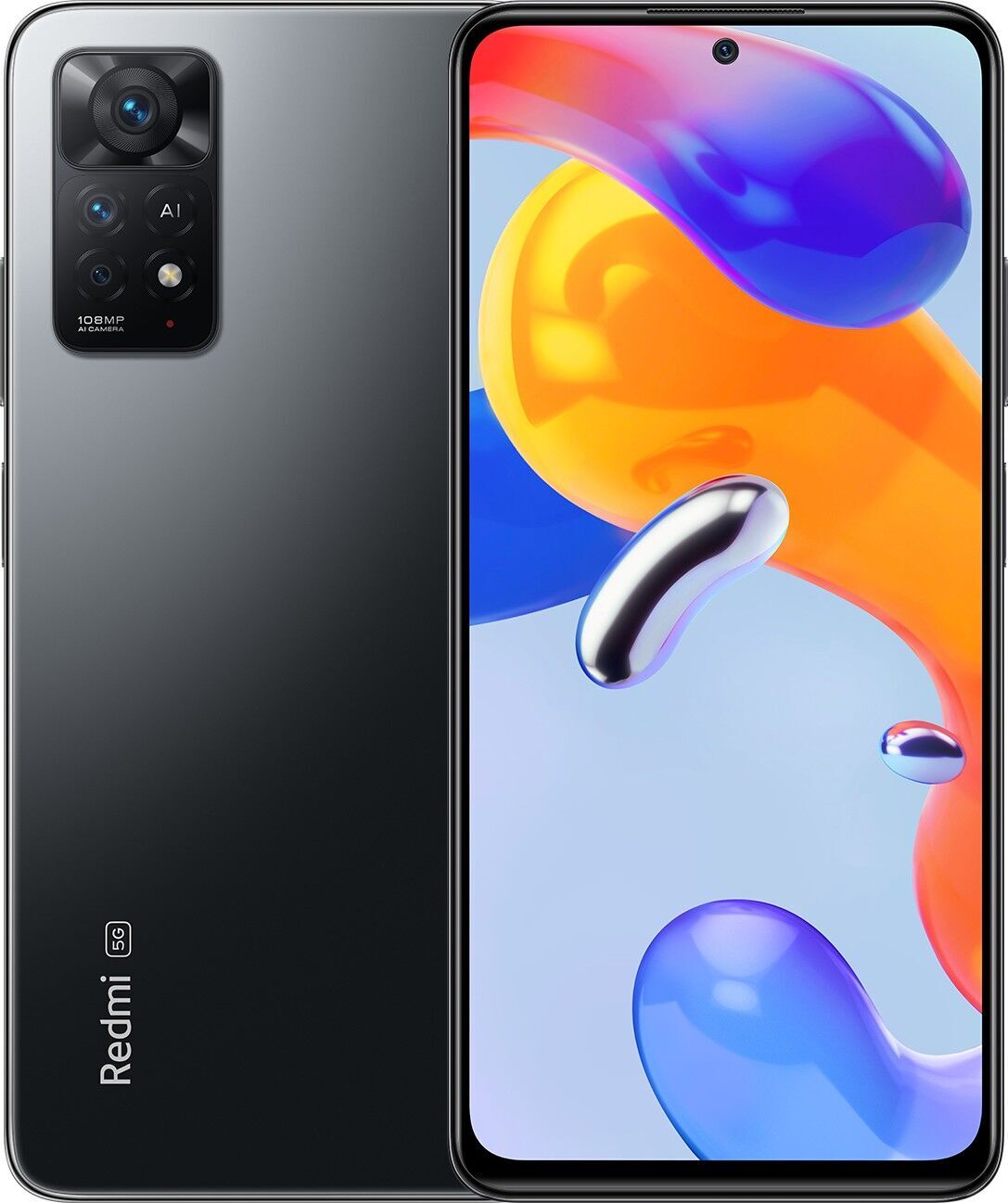Xiaomi Redmi Note 11 Pro 5G | 8 GB | 128 GB | Grafietgrijs