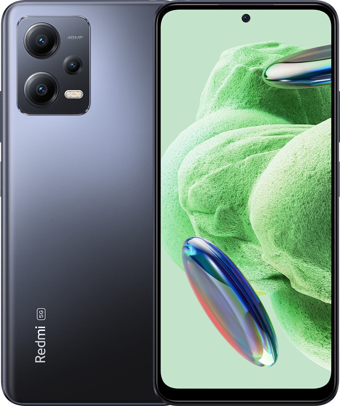 Xiaomi Redmi Note 12 5G | 4 GB | 128 GB | Dual-SIM | Onyxgrijs