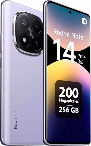 Xiaomi Redmi Note 14 Pro+ 5G | 8 GB | 256 GB | Dual-SIM | Lavender Purple 1