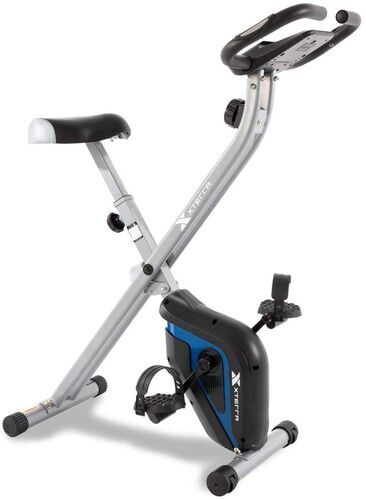 Som Ny: XTERRA Fitness FB160 Hopfällbar Träningscykel | svart/blå