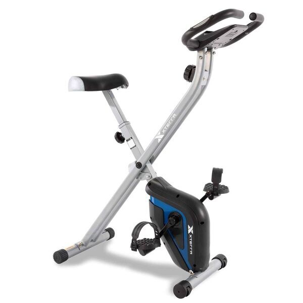 XTERRA Fitness FB160 Foldable exercise bike | black/blue 1